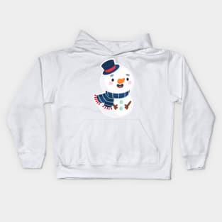 Snowman Kids Hoodie